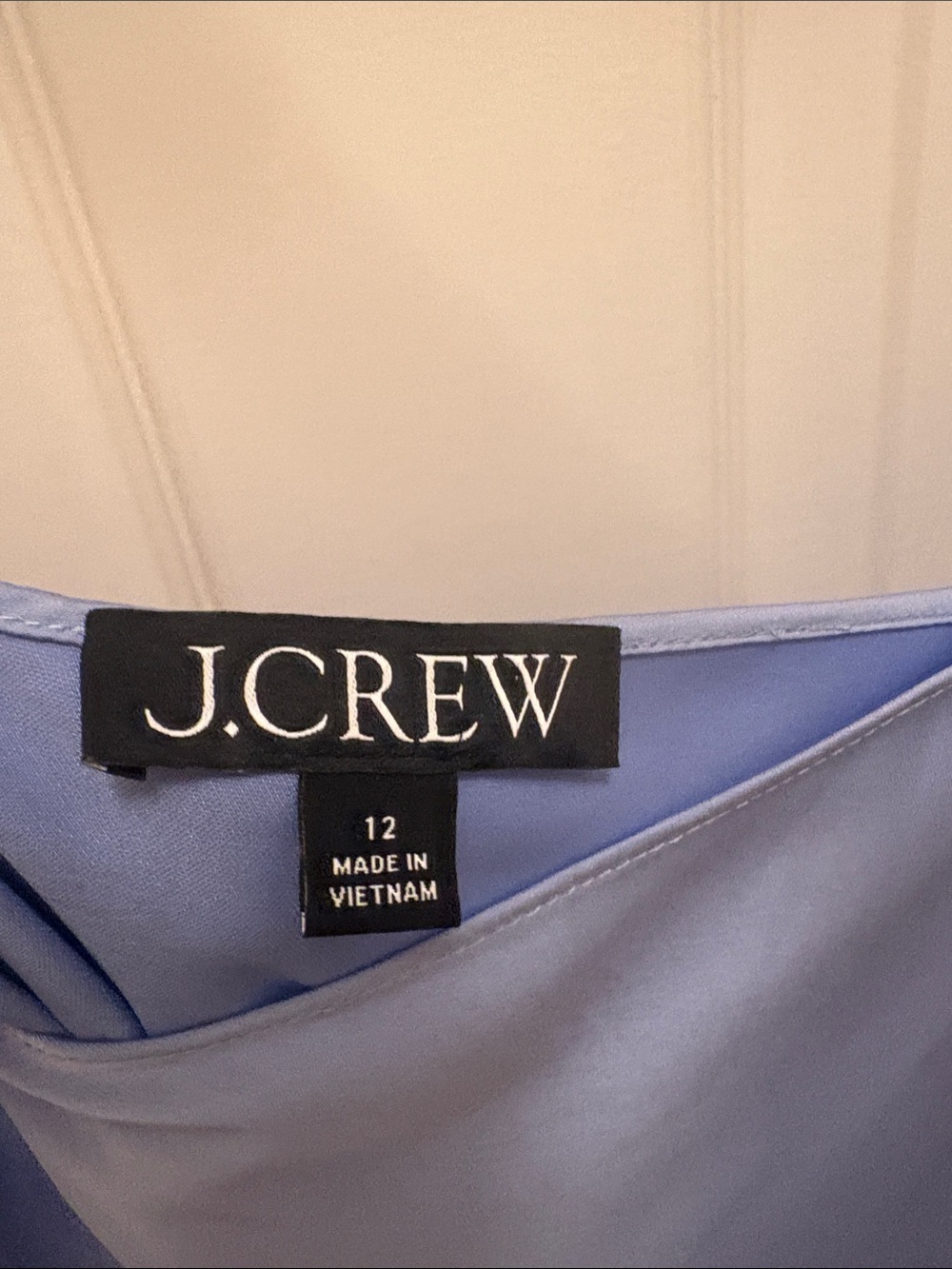 J Crew Blue Satin Slip Skirt - Women's Simple Bias-Cut Midi - Picture 2 of 3